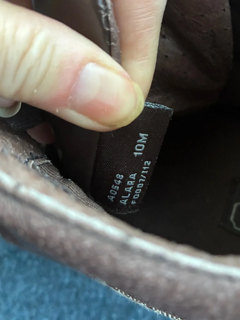 Coach Women’s Brown Suede & Signature Monogram High-Top Sneakers